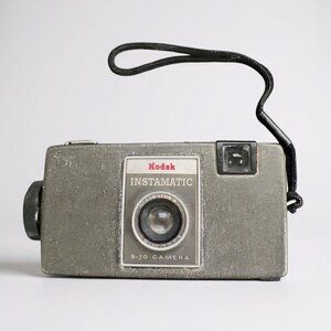 Kodak Instamatic 8-10 Vintage Camera With Black Strap